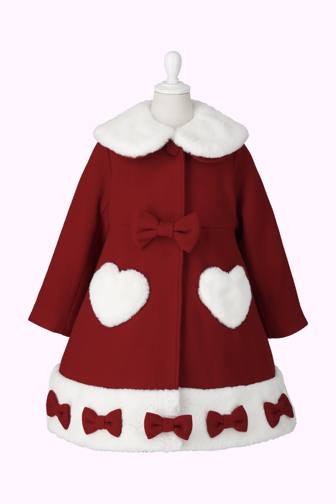 リボンボアウールコート(Baby) – Shirley Temple Online Store リボンボアウールコート(Baby) – Shirley Temple Online Store