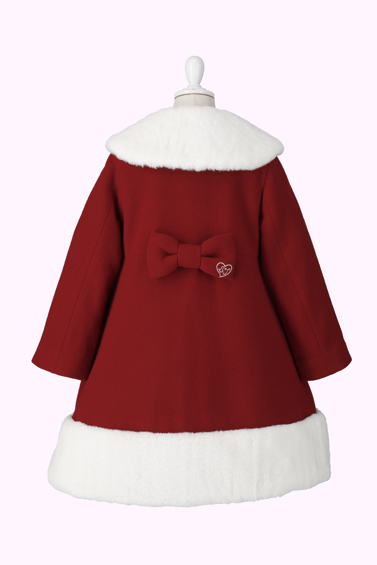 リボンボアウールコート（Baby） – Shirley Temple Online Store