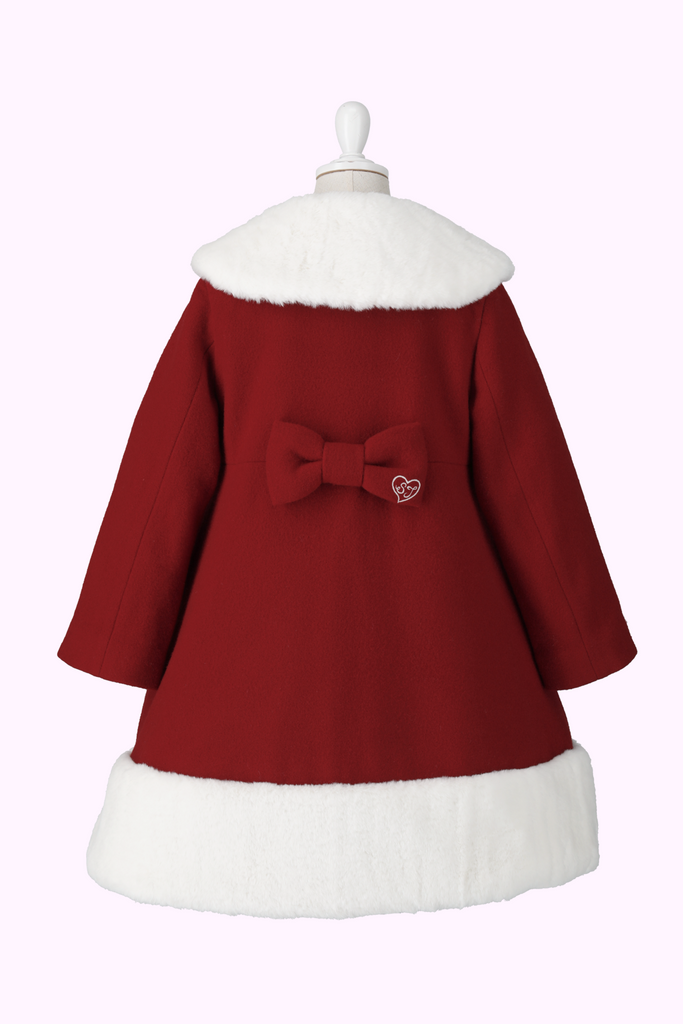 リボンボアウールコート(Baby) – Shirley Temple Online Store リボンボアウールコート(Baby) – Shirley Temple Online Store