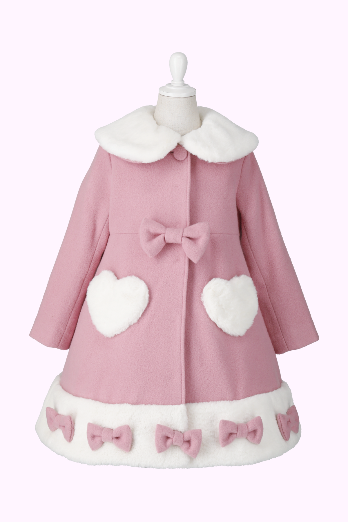 リボンボアウールコート(Baby) – Shirley Temple Online Store リボンボアウールコート(Baby) – Shirley Temple Online Store