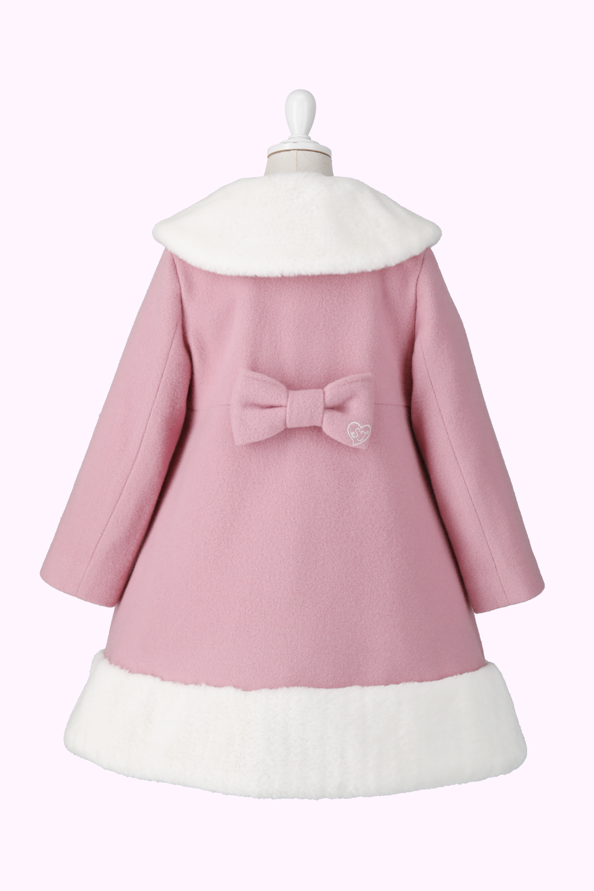 リボンボアウールコート（Baby） – Shirley Temple Online Store