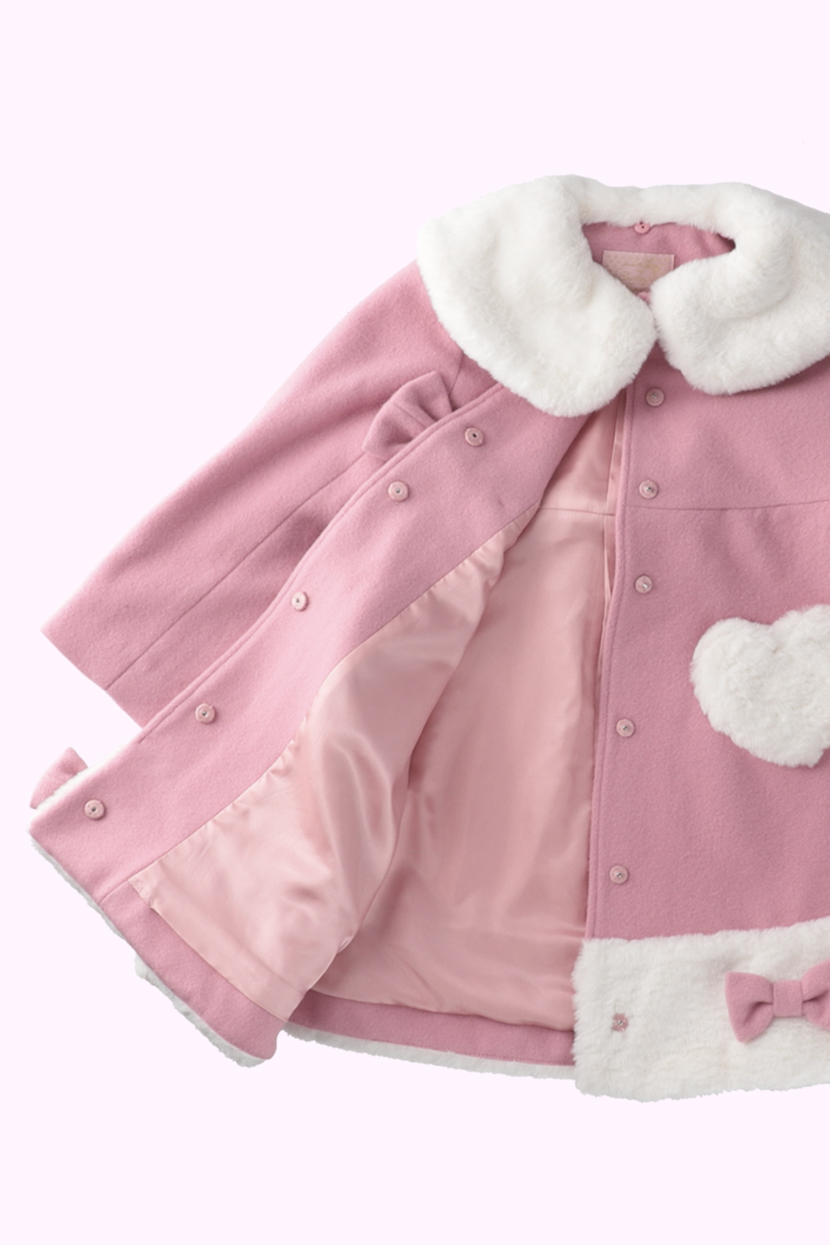リボンボアウールコート（Toddler） – Shirley Temple Online Store