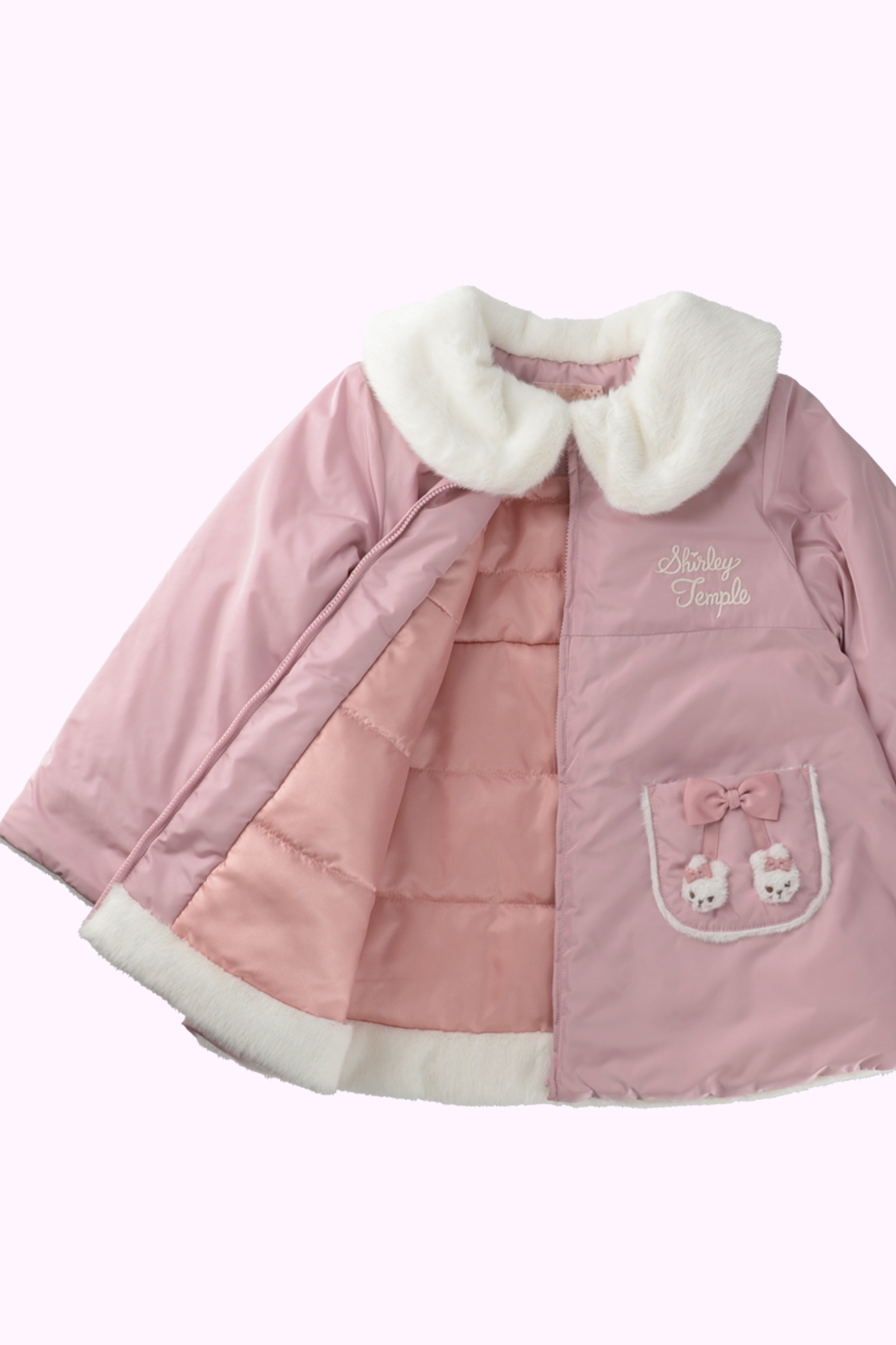 うさぎリボンタフタコート（Toddler） – Shirley Temple Online Store