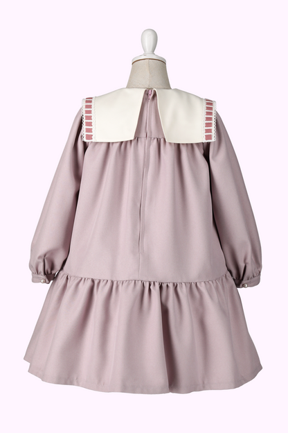 はしごリボンセーラーカラーワンピース(Toddler) – Shirley Temple はしごリボンセーラーカラーワンピース(Toddler) – Shirley Temple