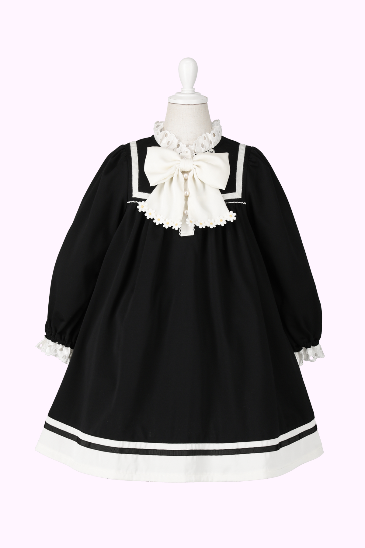 マーガレットリボン ワンピース(Toddler) – Shirley Temple Online Store マーガレットリボン ワンピース(Toddler) – Shirley Temple Online Store