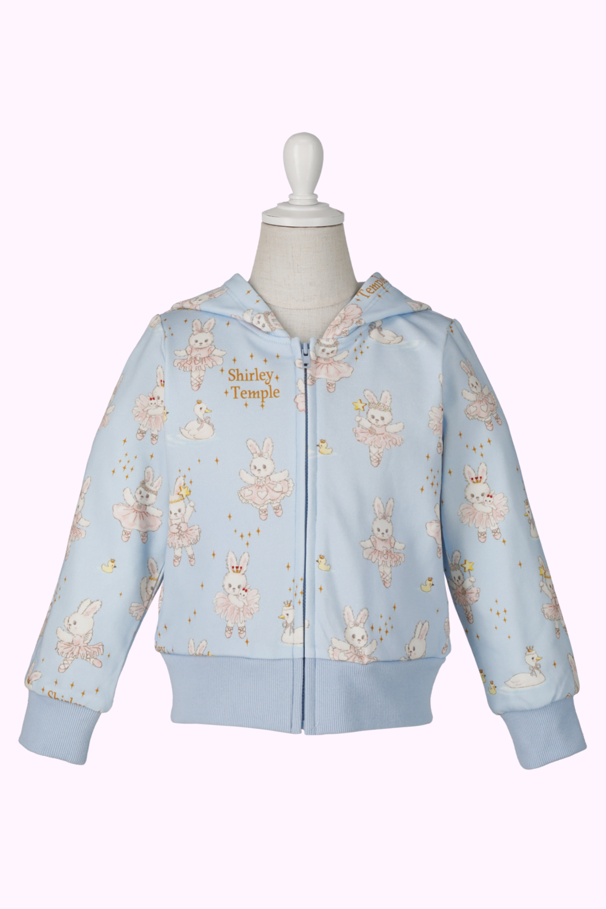 うさぎバレリーナプリントパーカー(Toddler)