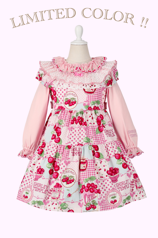 チェリーパッチワークプリントワンピース（Toddler）