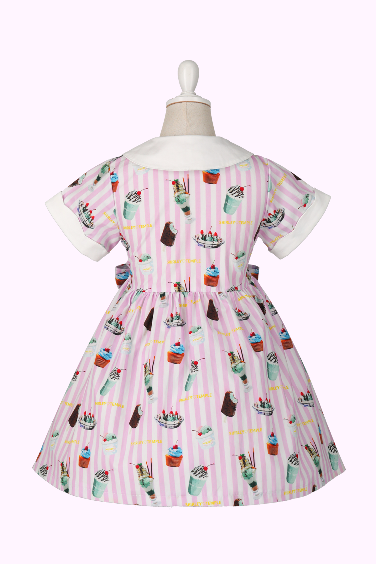 Shirley Temple♡くまチョコレートプリントワンピース【110㎝】 ♡New Arrival News♡シャーリーチョコレートプリントシリーズ発売の