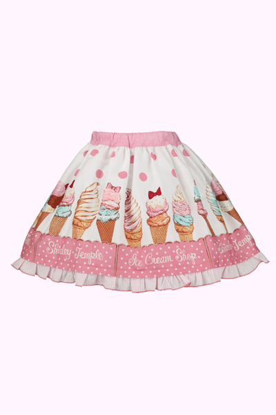 アイスクリームショッププリントスカート（Sister）