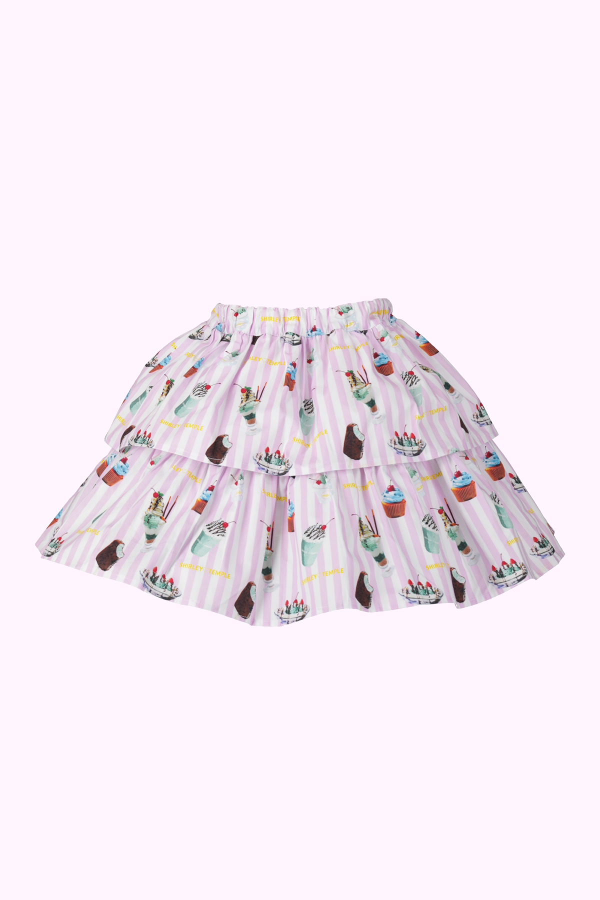チョコミントプリントフリルスカート（Toddler）