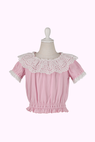 レースシャーリングプルオーバー（Sister）