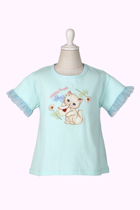 ラブレターキャットフリルTシャツ（Baby）