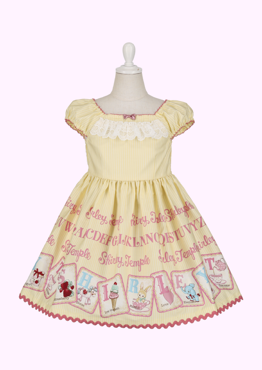 アルファベットカードプリントワンピース（Toddler）