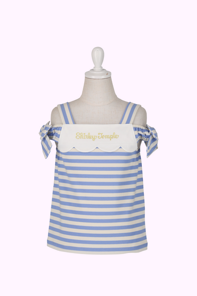 ボーダーオフショルTシャツ(Sister)
