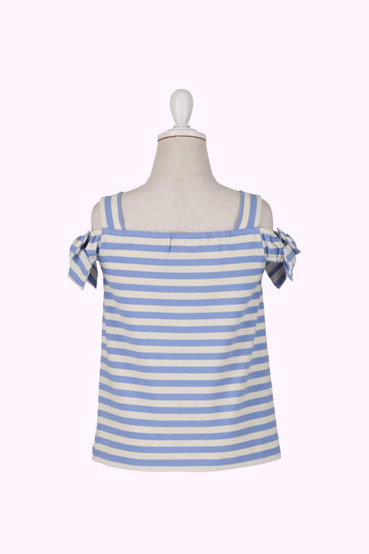 ボーダーオフショルTシャツ(Sister)