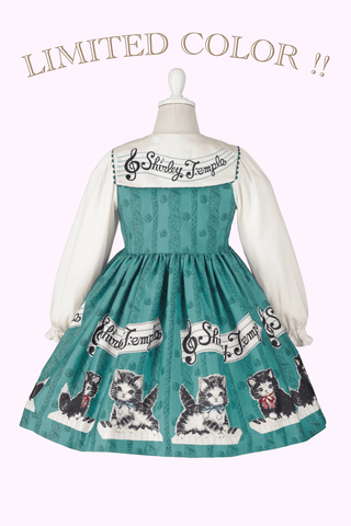 こねこ＆メロディープリントワンピース（Toddler）