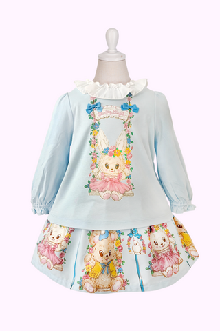 フラワーパークプリントパンツ付きスカート（Baby）