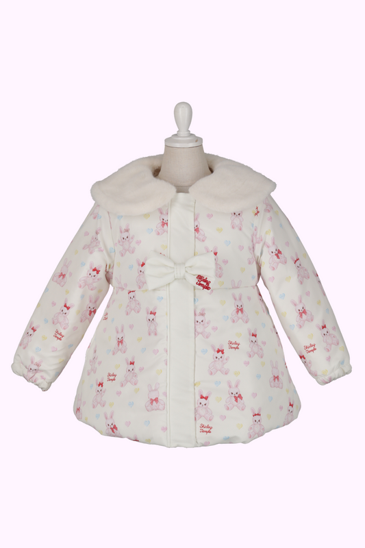 シャルロットぬいぐるみプリントタフタコート（Toddler）