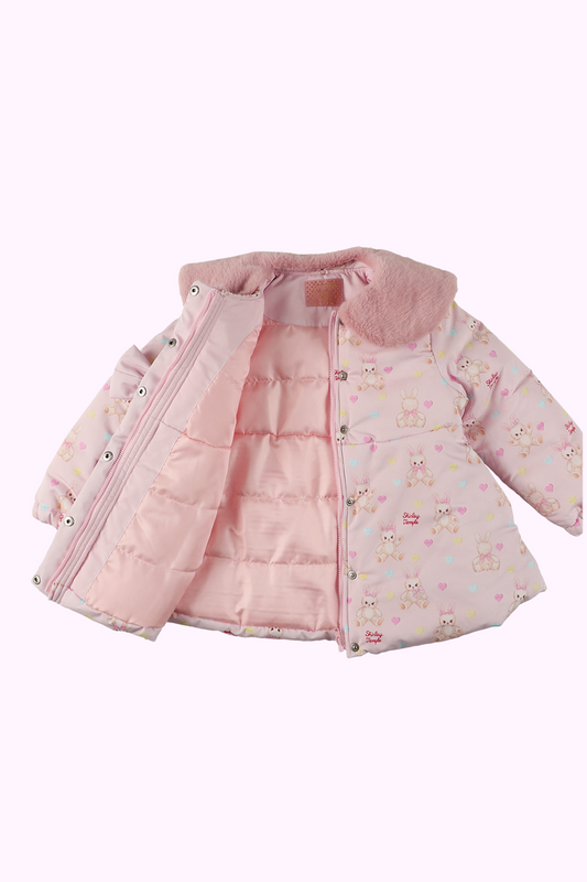 シャルロットぬいぐるみプリントタフタコート（Toddler）
