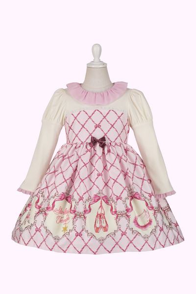 リトルバレリーナプリントワンピース(Toddler)