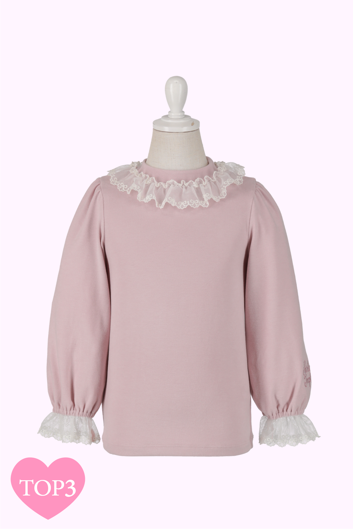 シャーリーテンプル ピンク 長袖シャツ 110 新品タグ付き シャーリー シャーリーテンプル ピンク 長袖シャツ 110 新品タグ付き シャーリー