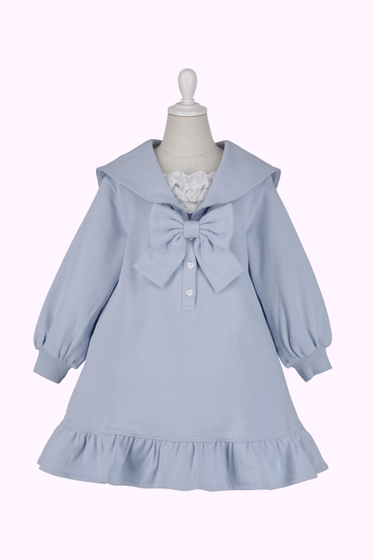 セーラーカラーカジュアルワンピース(Toddler)