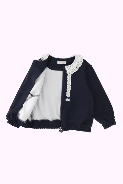 フリル付きデニム風ジャケット(Toddler)