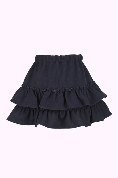 デニム風フリルスカート(Toddler)