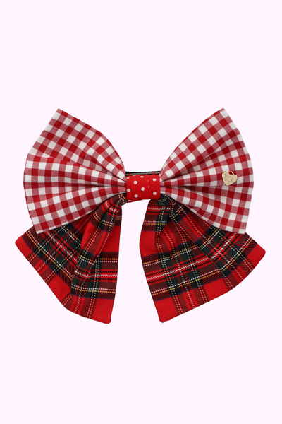 パッチワークBIGリボンクリップ