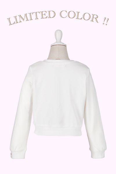 はしごリボンカットソーカーディガン（Baby）