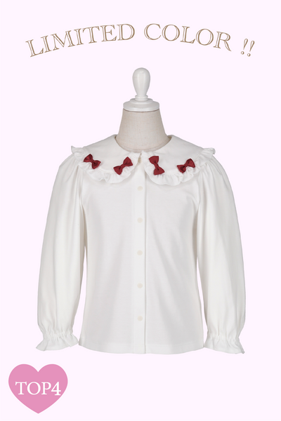 リボンロゴセーラーカットソーブラウス（Toddler）