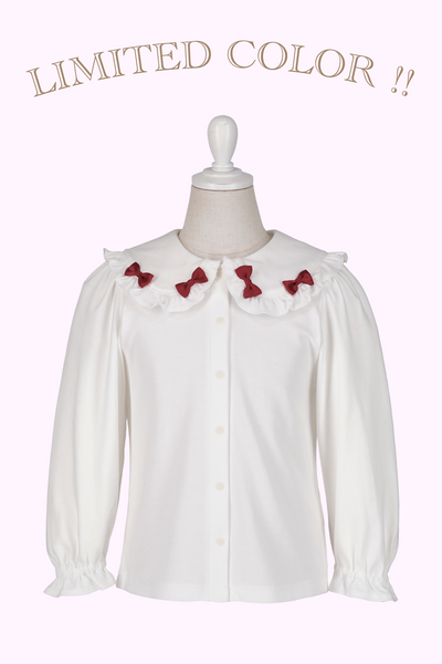 リボンロゴセーラーカットソーブラウス（Toddler）