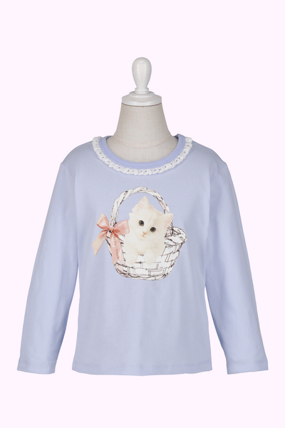 バスケットキャットカットソー（Sister）