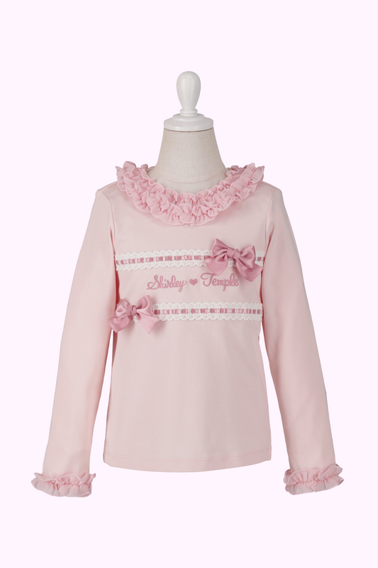 シフォンフリルリボンプルオーバー（Toddler）