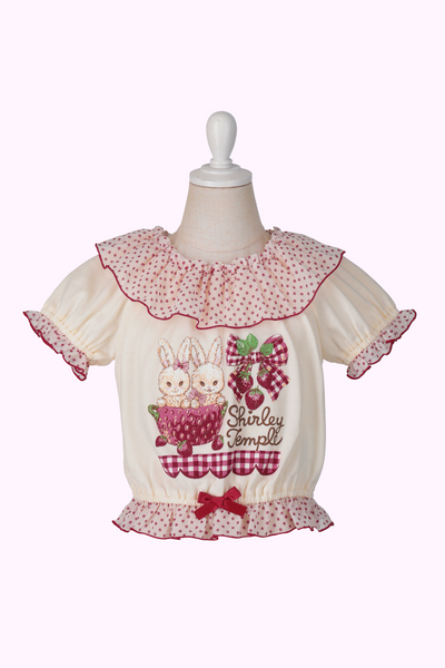 ストロベリーバニープルオーバー（Toddler）
