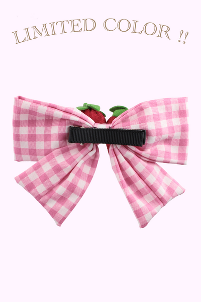 ストロベリーリボンクリップ