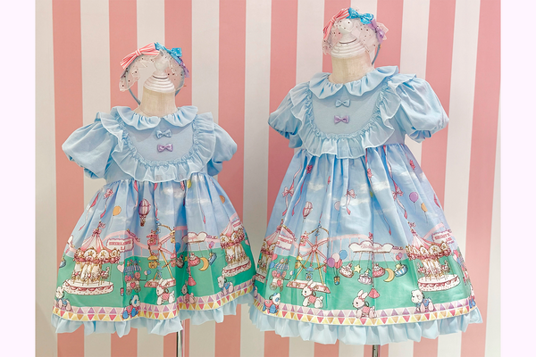 シャーリーテンプルランドプリントワンピース（Baby）