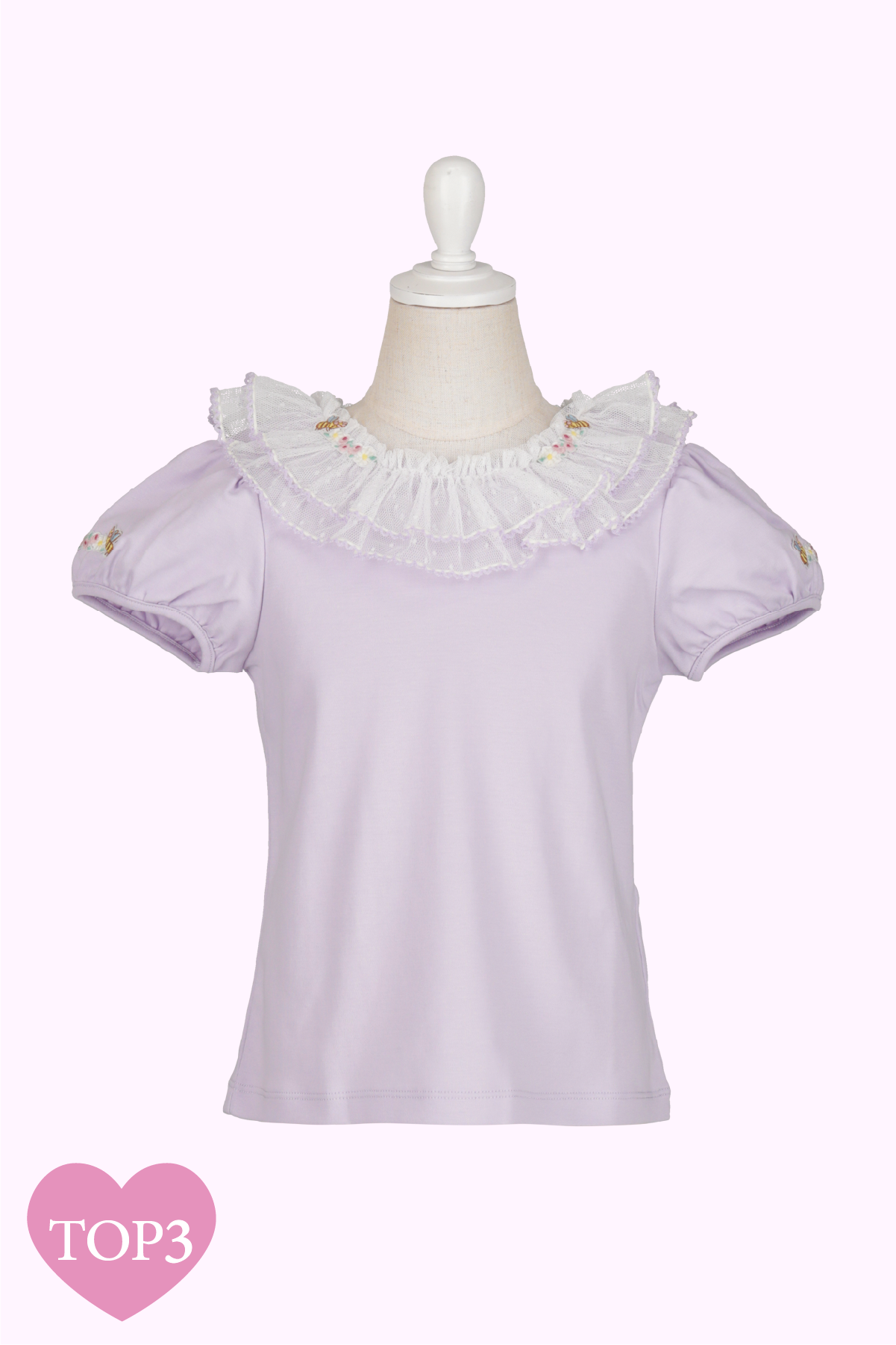 ミツバチレースパフTシャツ – Shirley Temple Online Store
