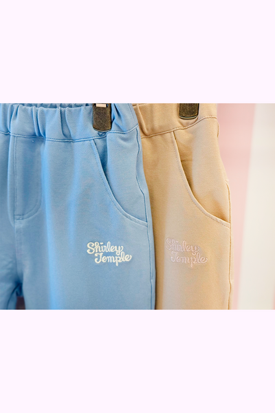 リボンスリットデニムニットパンツ（Toddler）