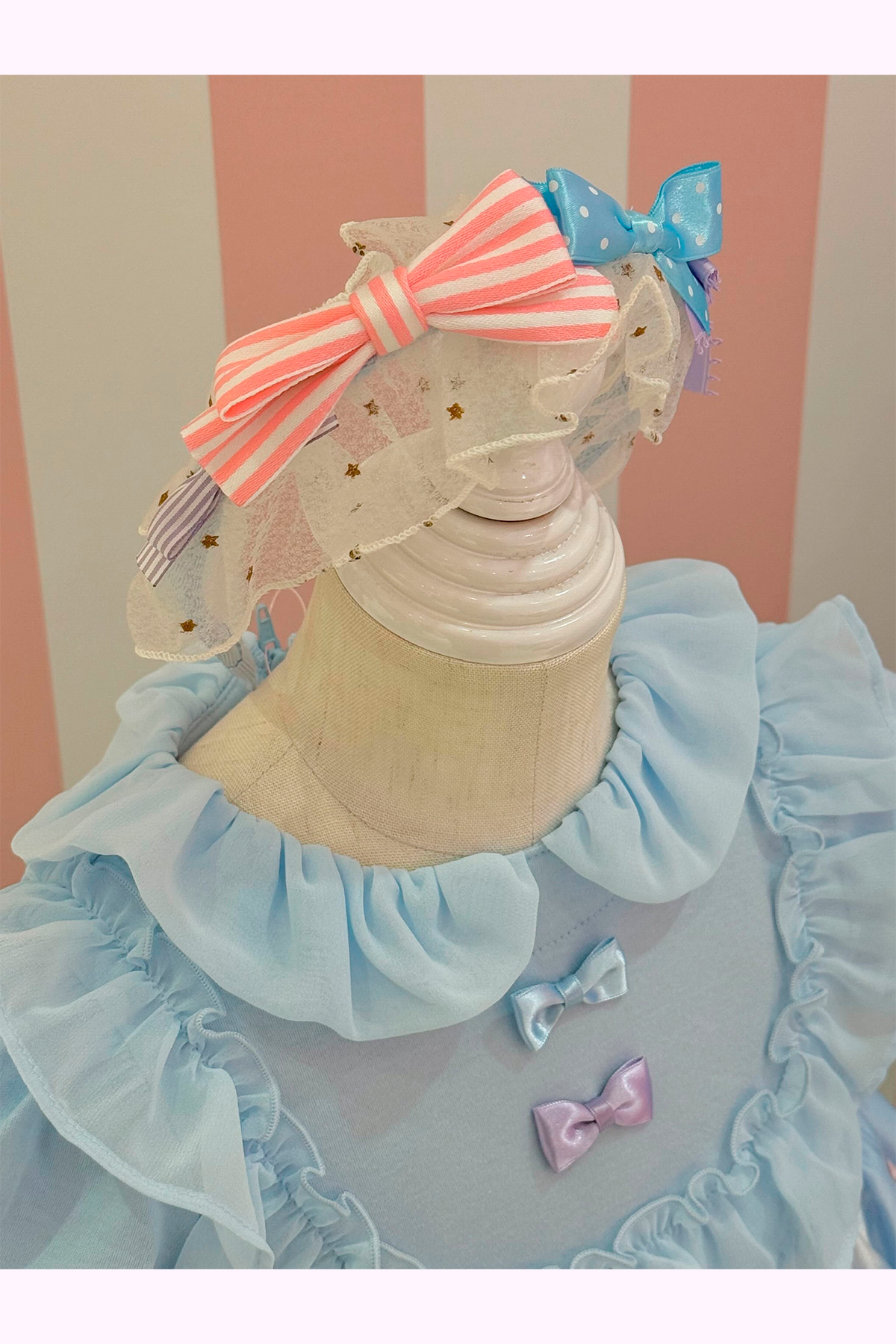カラフルリボンカチューシャ