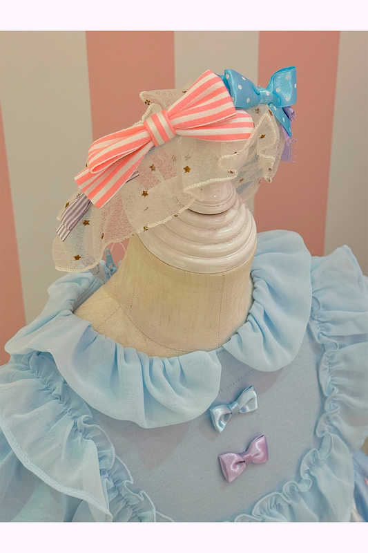 カラフルリボンカチューシャ