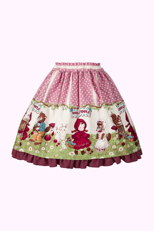 赤ずきんちゃんプリントミディスカート（Toddler）