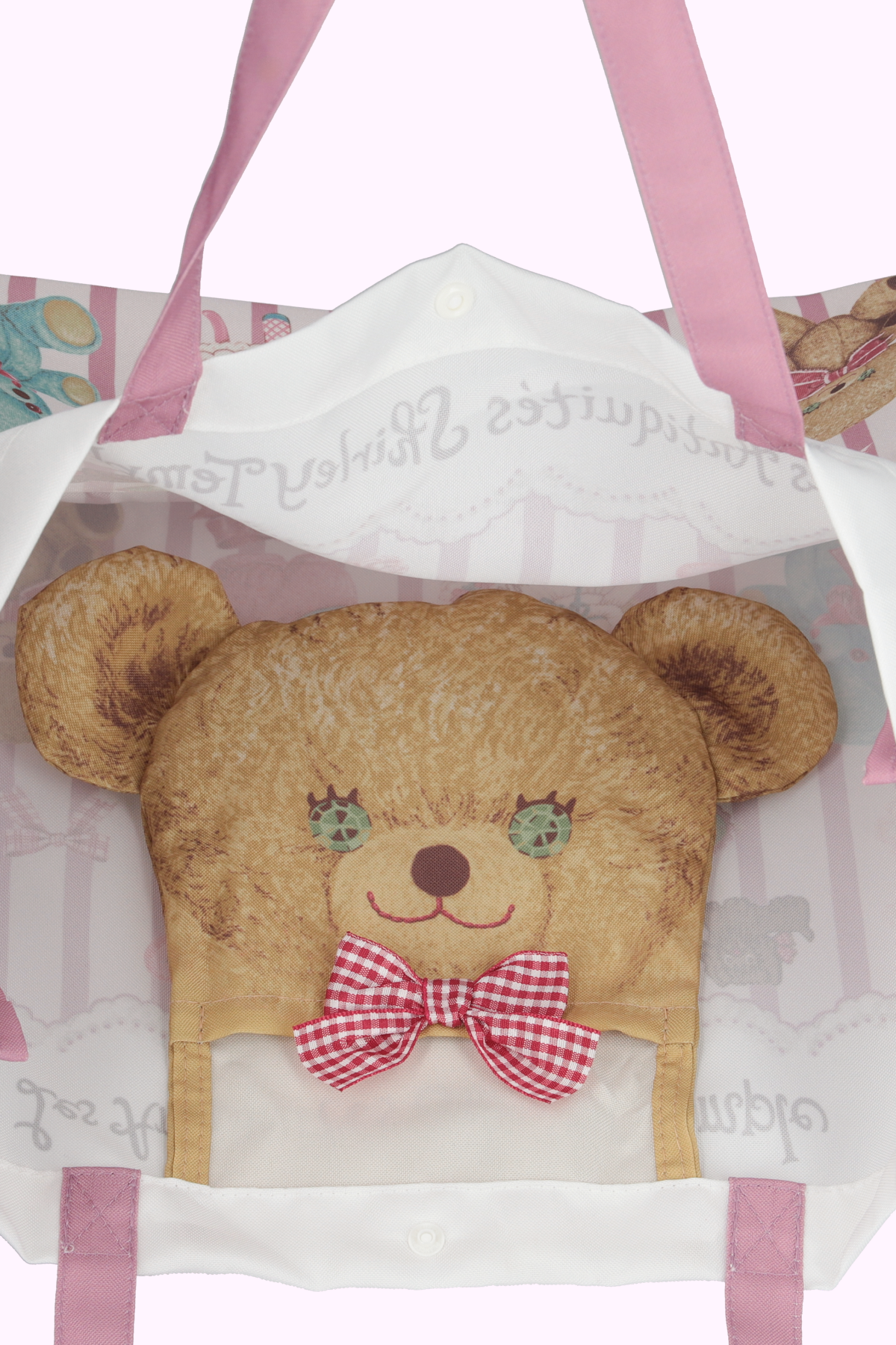 アンティークマーケットプリントエコバッグ(Sサイズ)