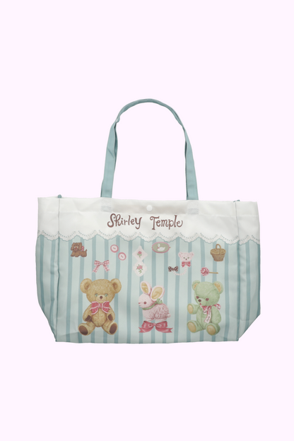 アンティークマーケットプリントエコバッグ(Sサイズ)