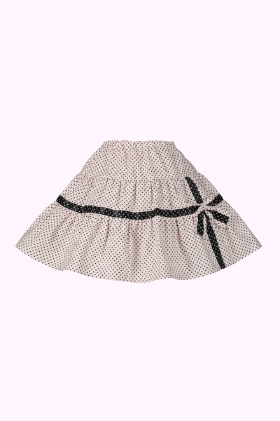モノトーンドットティアードスカート（Toddler）