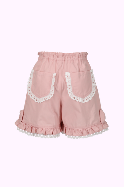 コットンレースショートパンツ(Toddler)
