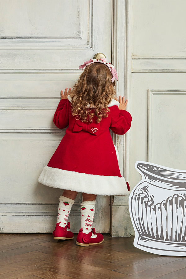リボンボアウールコート（Baby） – Shirley Temple Online Store 