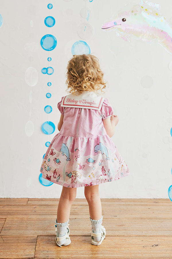 Shirley Temple マリンしろくまワンピース