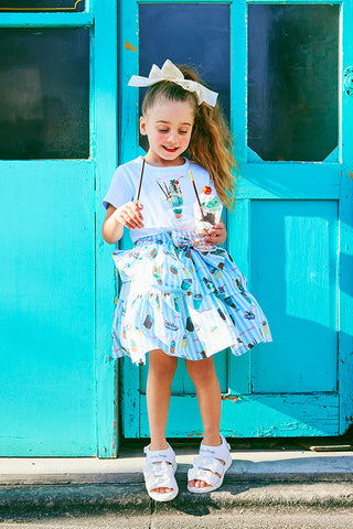 チョコミントパフェTシャツ（Toddler）