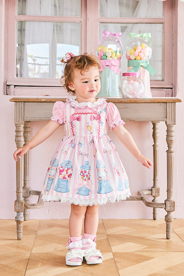 キャンディボックスプリントジャンパースカート（Toddler）